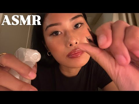 ASMR - cleaning the camera lens (actual camera touching 📱 // ft. Rose Forever NY