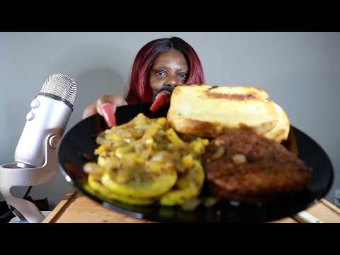 Squash Dinner ASMR Eating Sounds