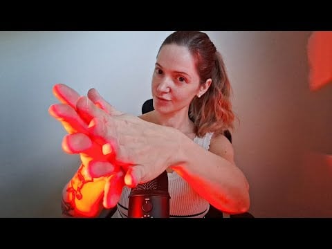 ASMR pure fast hand sounds with tongue clicking and counting, whispering for sleep and to relax