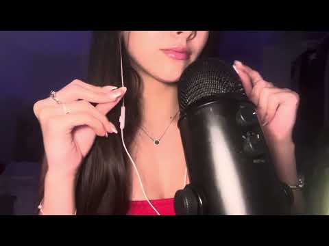 asmr mic scratching (minimal talking)