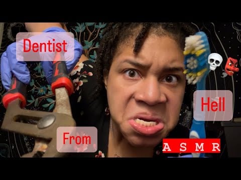 ASMR - DENTIST STEALS YOUR MOLARS & MORE