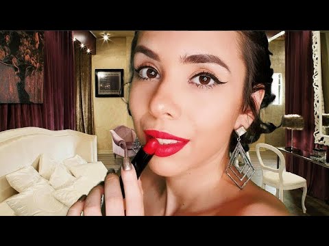 ASMR *AMIGA MALVADA TE ARRUMANDO PRO REVEILLON* (Mean Girlfriend Roleplay)