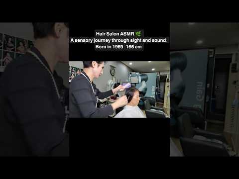 미용실ASMR 시각과청각의 활성화 ##단발컷트 Hair salon ASMR visual and auditory activation ##Shortcut