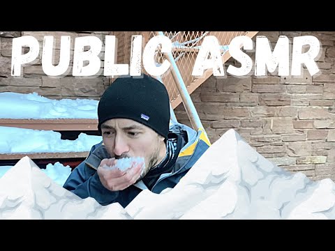 Public ASMR: Super Cold Edition | Fast ASMR in Public