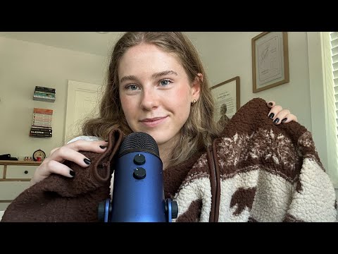 ASMR | My Favorite Sweaters | Fabric Scratching
