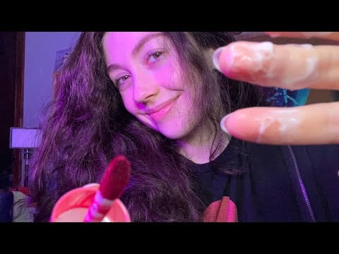 ASMR Doing Your Skincare and Makeup Roleplay With Alliteration Layered Sounds