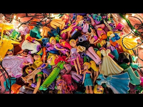 ASMR Polly Pocket coleção rara dos anos 2000