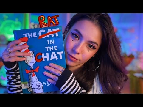 ASMR Girl Who Doesn’t Want a Copyright Strike Reads You a Bedtime Story ❤️📖💤