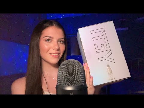 Unbox my new mic with me 🎤🥰 | ASMR