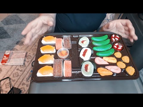 [ASMR] Mukbang Candy Sushi 🍤🍣🍥