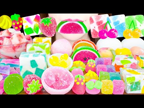 【ASMR】WAGASHI🌸 MUKBANG 먹방 食べる音 EATING SOUNDS NO TALKING