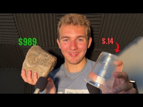 ASMR but the triggers keep getting more expensive $