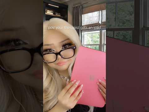 pov your therapist got an ipad #asmr