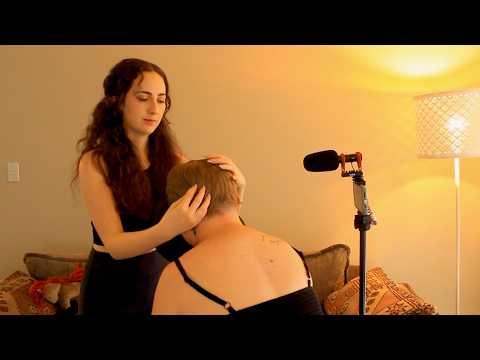 BEST ASMR 4 Hour Back and Head Scratches Massage, Calming for Sleep, Real Person, Loop(No Talking)