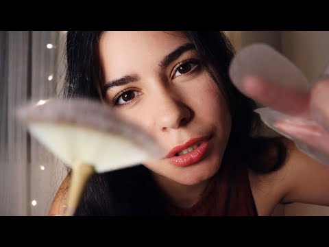 ASMR PINCEL NA TELA E SONS RELAXANTES -VEM DORMIR NESSE VÍDEO