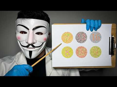 ASMR - EXAMEN de la VISTA 👁️ Roleplay Médico 🩺
