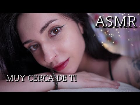 ASMR AMOR MUY CERCA DE TI 💖 RESPIRACIONES, CARICIAS Y SUSURROS PARA DORMIR