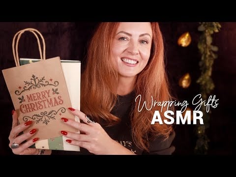 🎁 ASMR Wrapping Gifts 🎁 Christmas Comfort for Rest & Sleep