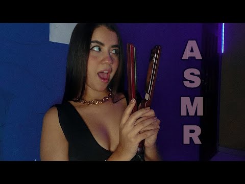 ASMR - AMIGA FAZENDO SEU CABELO