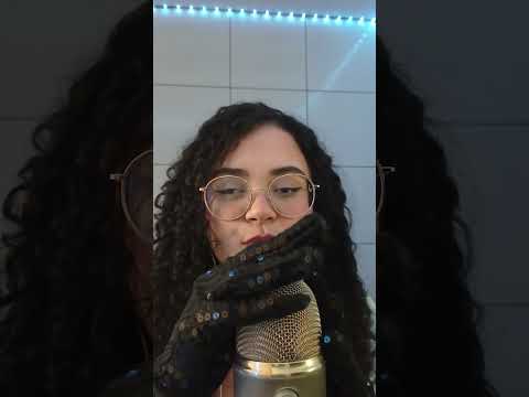 ASMR- Luvas com pedrinhas