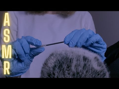 Din veninde ordner dine bryn (DANSK ASMR)