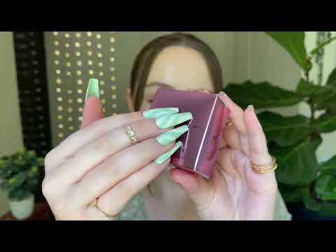 *one minute asmr* natural vs long nails tapping