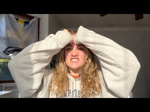 grwm for school ASMR low energy vibe (i hope you are doing better than i am 😻)