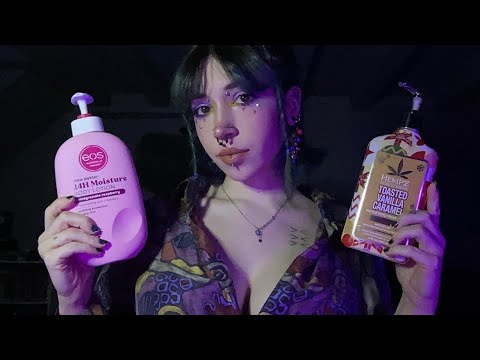 Lotion Sounds ASMR | Tapping, Mouth Sounds, Hand Sounds, Whispering