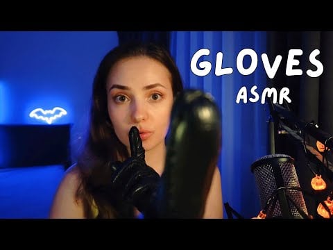 Pure Leather Gloves ASMR 🖤 Personal attention