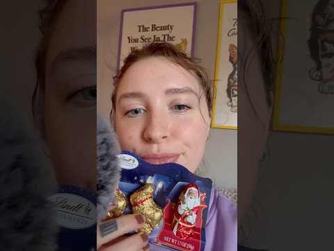 ASMR chocolate 🍫 #tingles #asmr #mukbang