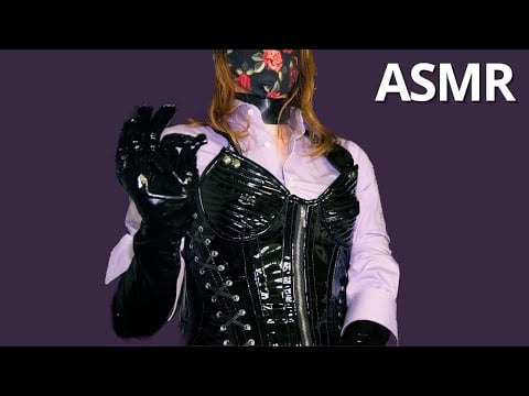 👌 Relaxing PVC Gloves ASMR