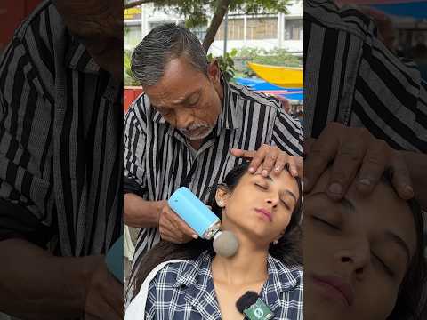 Waris Barber Best Head Massage Pt-2 #asmr #thebarbersarms #headmassage #indianbarber