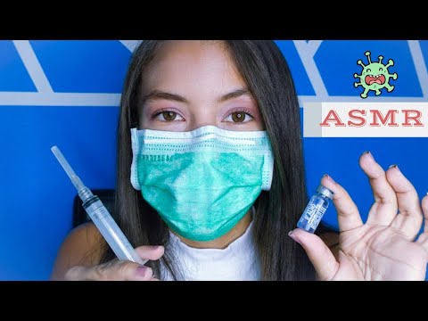 (ASMR PORTUGUÊS)Roleplay Vacinando Você contra CoronaVirus |Soft Spoken and Whispers