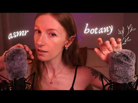 Soft-spoken ASMR | Random facts about botany 🌺 (gentle mic scratching)