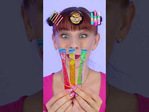 ASMR Hubba Bubba, Jelly, Lollipop #shorts