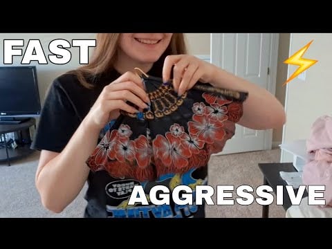 FAST AND AGGRESSIVE TAPPING AND SCRATCHING ASMR