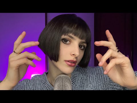 ASMR Hand Sounds & Finger Flutters (+ hand movements)