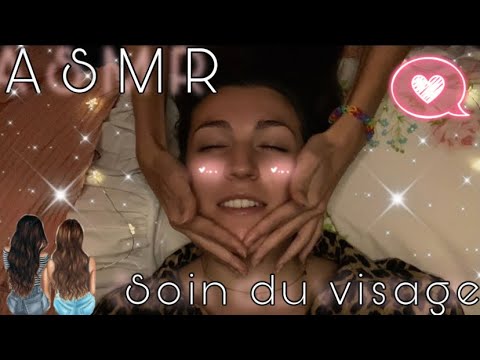 ASMR - Soin complet du visage par ma meilleure amie🌸💜 (100% relaxant)💤💫