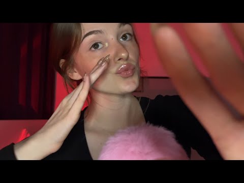 ASMR: BRUITS DE BOUCHE ET VISUEL💋 (hand movements & mouth sounds)