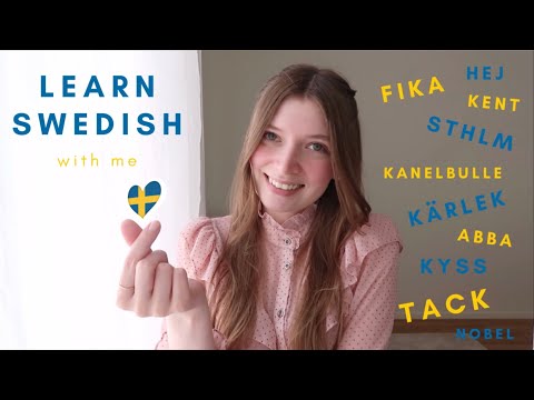 ASMR opetan sinulle ruotsia 🇸🇪