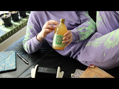 ASMR Whisper Health Supplement Chat | Drinking Apple Cider Vinegar Benefits