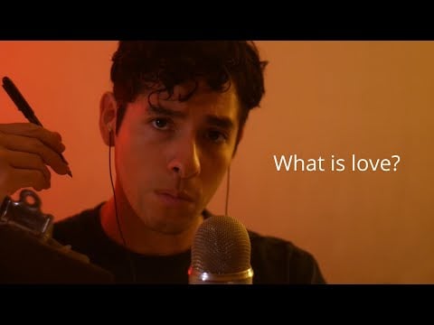 Strange, uncomfortable, and personal questionnaire ASMR