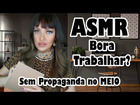 Entrevista de Emprego Sussurrada #ASMR #Roleplay #CrystalASMR #SomdeTeclado