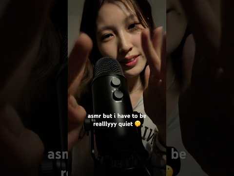 asmr but my roommate is in the room sleeping , quiet and sensitive on mic asmr 🤫