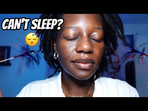 ASMR | YOU CAN'T SLEEP? 😴 Misting, Eyelid Brushing, Scalp Massage + Tingle Injections