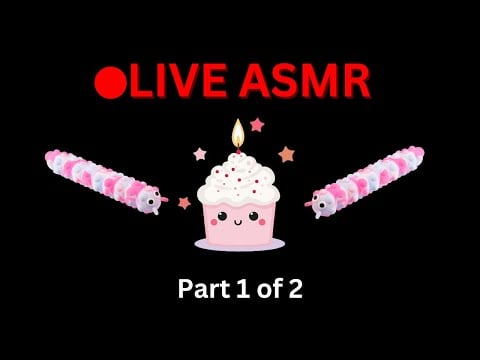 🔴LIVE ASMR - Pre Birthday Stream - FAST Triggers 💨