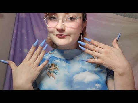 ASMR Long Nail Sounds + Tapping + Rambling 💅