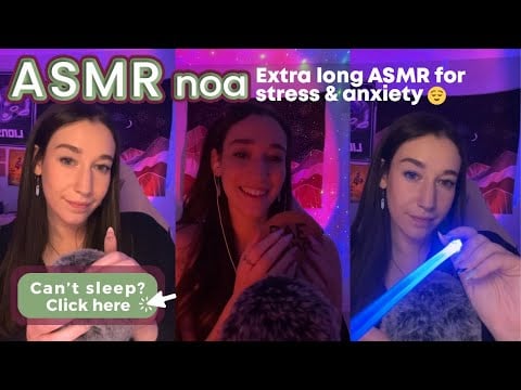 Click here to Fall Asleep in 15 Minutes | Extra Long ASMR for stress & anxiety 💕| live #215