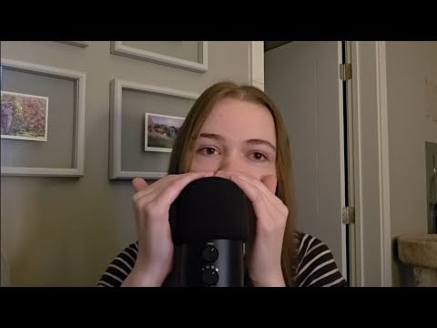 asmr guess the inaudible trigger word | cupped whispers, tracing