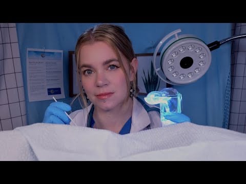 ASMR Gynecologist Full Body Exam + Pap Smear | Medical Roleplay